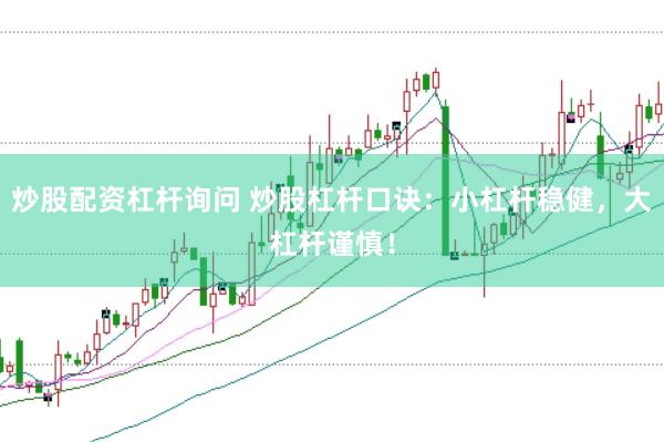 炒股配资杠杆询问 炒股杠杆口诀:小杠杆稳健,大杠杆谨慎!