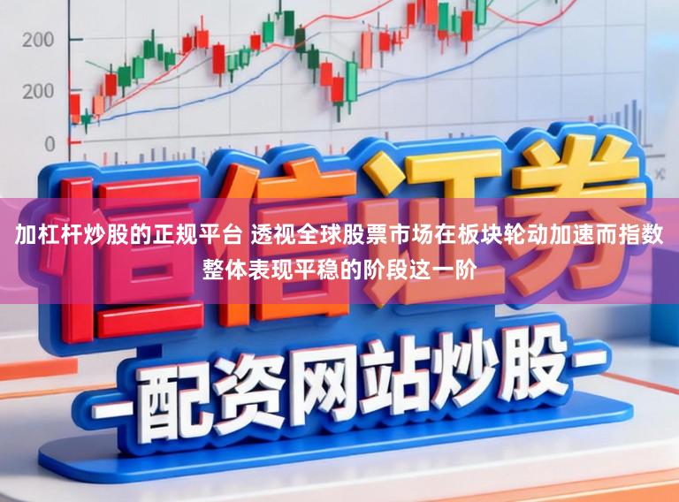 加杠杆炒股的正规平台 透视全球股票市场在板块轮动加速而指数整体表现平稳的阶段这一阶