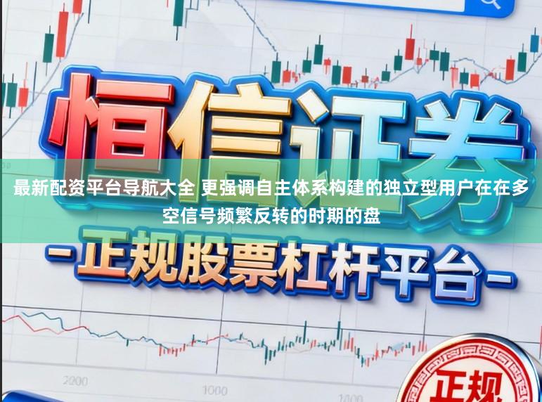 最新配资平台导航大全 更强调自主体系构建的独立型用户在在多空信号频繁反转的时期的盘