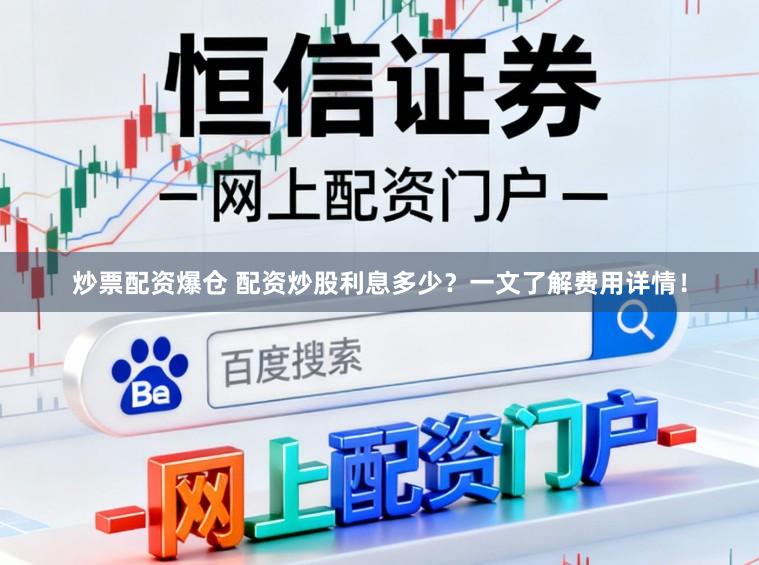 炒票配资爆仓 配资炒股利息多少?一文了解费用详情!
