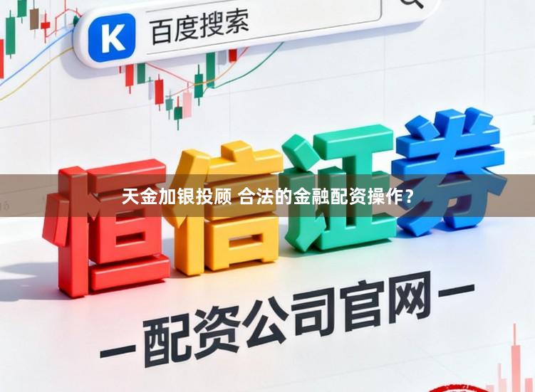 天金加银投顾 合法的金融配资操作？