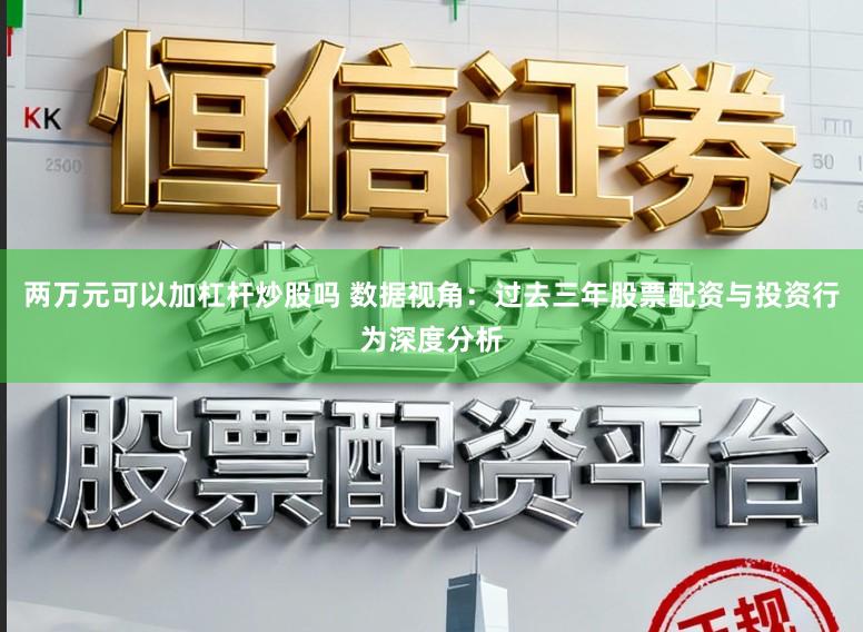 两万元可以加杠杆炒股吗 数据视角：过去三年股票配资与投资行为深度分析